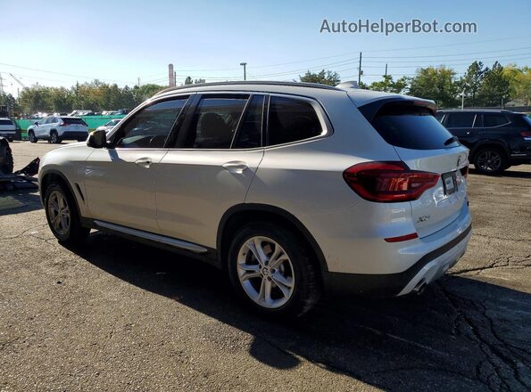 5UXTY5C06L9C90325 2020 BMW X3 White Հետևի ձախ