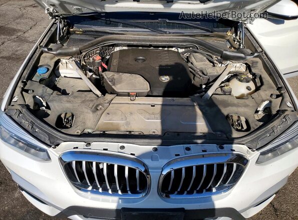 5UXTY5C06L9C90325 2020 BMW X3 White Սալոնի հետևի տեսք