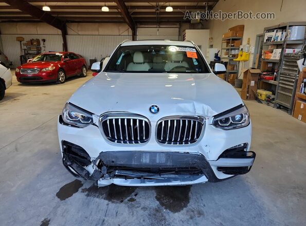 5UXTY5C06L9C92785 2020 BMW X3 Белый Вид спереди