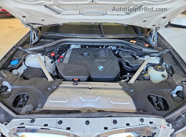 5UXTY5C06L9C92785 2020 BMW X3 Белый Вид подкапотного пространства