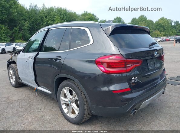 5UXTY5C06M9E54660 2021 BMW X3 Gray Rear left