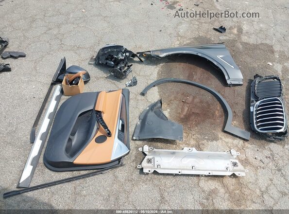 5UXTY5C06M9E54660 2021 BMW X3 Gray Instrument cluster view