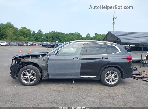 5UXTY5C06M9E54660 2021 BMW X3 Gray 