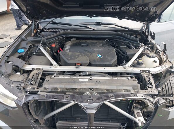 5UXTY5C06M9E54660 2021 BMW X3 Gray Rear view