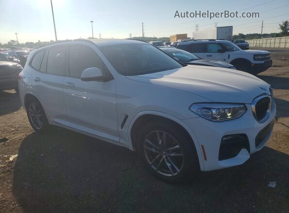 5UXTY5C06M9F39644 2021 BMW X3 White Առջևի աջ