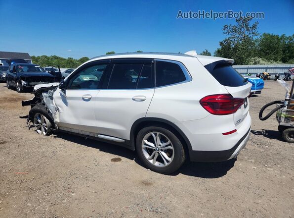 5UXTY5C07M9E14801 2021 BMW X3 Белый Задняя левая четверть