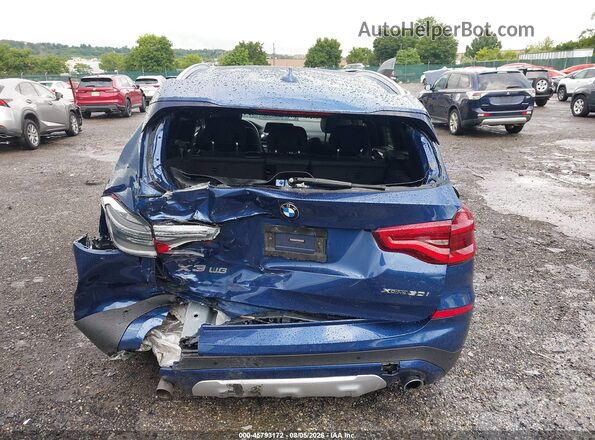 5UXTY5C08M9F48104 2021 BMW X3 Blue 