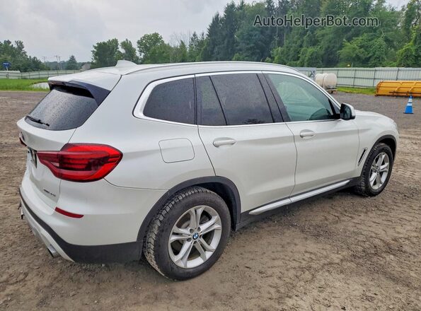 5UXTY5C09L9C68139 2020 BMW X3 White Tył prawy