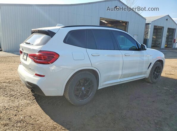 5UXTY5C09M9H30149 2021 BMW X3 White Задня права чверть