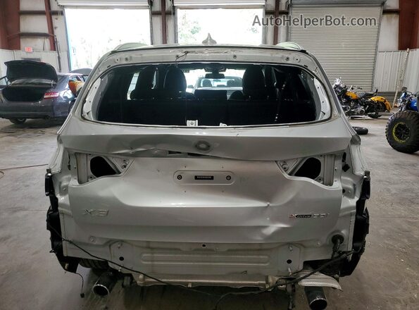 5UXTY5C0XM9E99780 2021 BMW X3 Silver Vista trasera