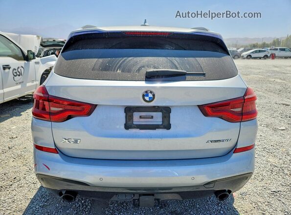 5UXTY5C0XM9H61636 2021 BMW X3 Silver Вид ззаду