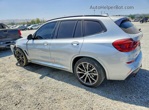 5UXTY5C0XM9H61636 2021 BMW X3 Silver Задня ліва чверть