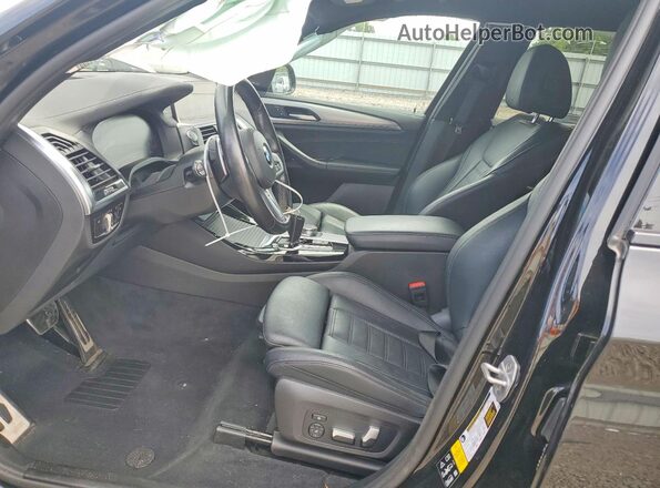 5UXTY9C00L9D23049 2020 BMW X3 Black Սալոնի դիմացի տեսք