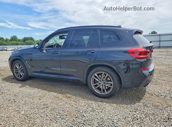 5UXTY9C00L9D23049 2020 BMW X3 Black Հետևի ձախ