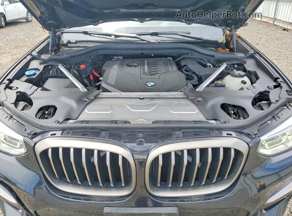 5UXTY9C00L9D23049 2020 BMW X3 Black Շարժիչի բաժամունքի տեսք