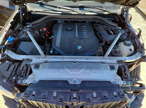 5UXTY9C02M9G26027 2021 BMW X3 Gray Շարժիչի բաժամունքի տեսք