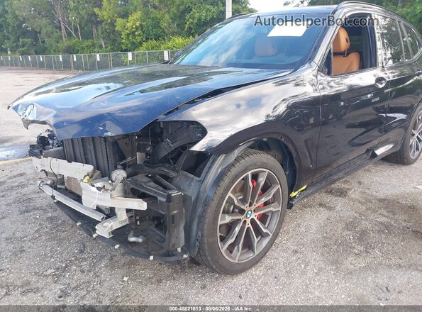 5UXTY9C03M9F80224 2021 BMW X3 Black 