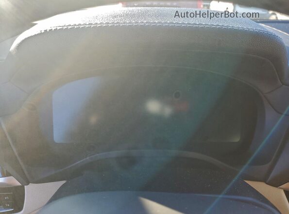 5UXTY9C04LLE59459 2020 BMW X3 Blue Vista del cuadro de instrumentos