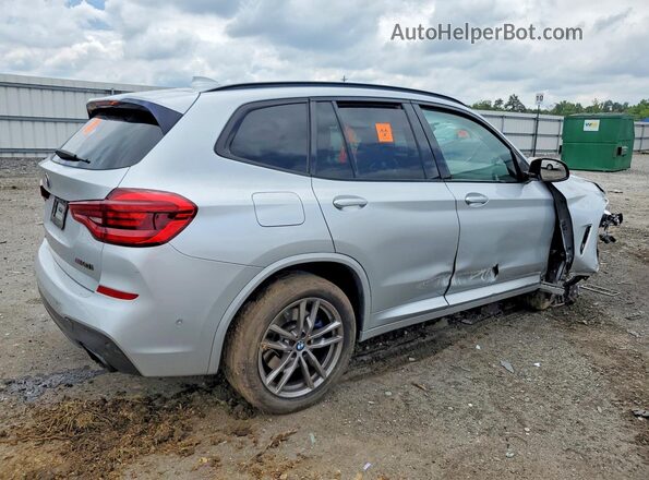 5UXTY9C06L9B36866 2020 BMW X3 Серебряный Задняя правая четверть