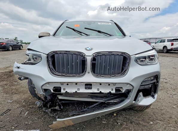 5UXTY9C06L9B36866 2020 BMW X3 Серебряный Вид спереди