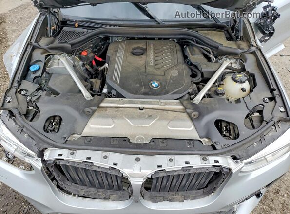 5UXTY9C06L9B36866 2020 BMW X3 Серебряный Вид подкапотного пространства