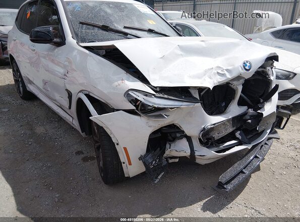 5UXTY9C06M9H12652 2021 BMW X3 White Vista frontal