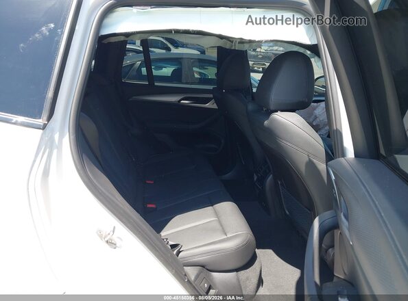 5UXTY9C06M9H12652 2021 BMW X3 White Vista de la etiqueta del VIN