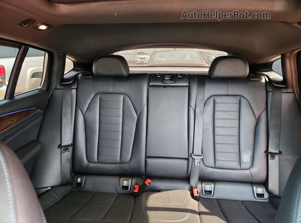 5UXUJ3C53KLA58761 2019 BMW X4 Charcoal Widok tylnych siedzeń