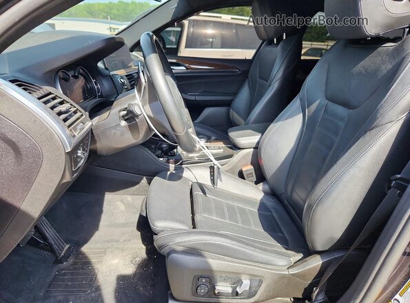 5UXUJ3C53KLA58761 2019 BMW X4 Charcoal Widok wnętrza z przodu