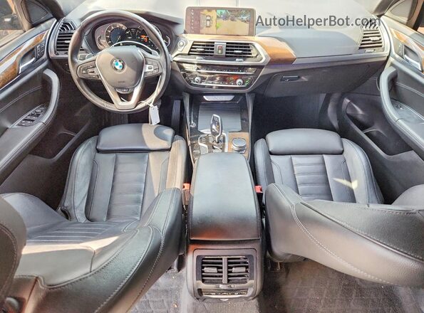 5UXUJ3C53KLA58761 2019 BMW X4 Charcoal Widok deski rozdzielczej