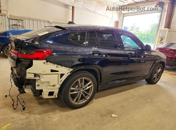 5UXUJ3C53KLG54579 2019 BMW X4 Black Задня права чверть