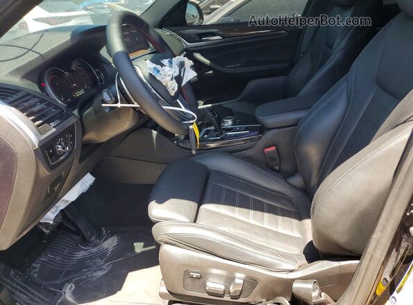 5UXUJ3C58KLG55744 2019 BMW X4 Черный Вид салона спереди