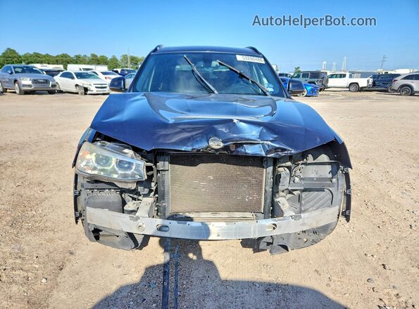 5UXWX7C31H0W39972 2017 BMW X3 Blue Front view