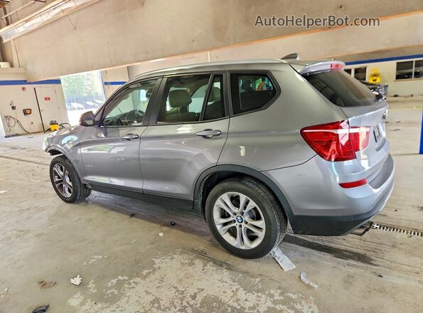 5UXWX7C35H0W39361 2017 BMW X3 Gray Задня ліва чверть