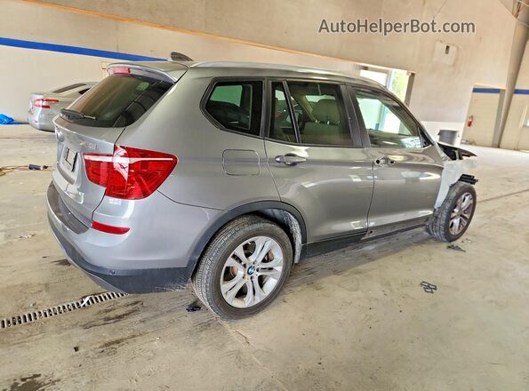5UXWX7C35H0W39361 2017 BMW X3 Gray Задня права чверть