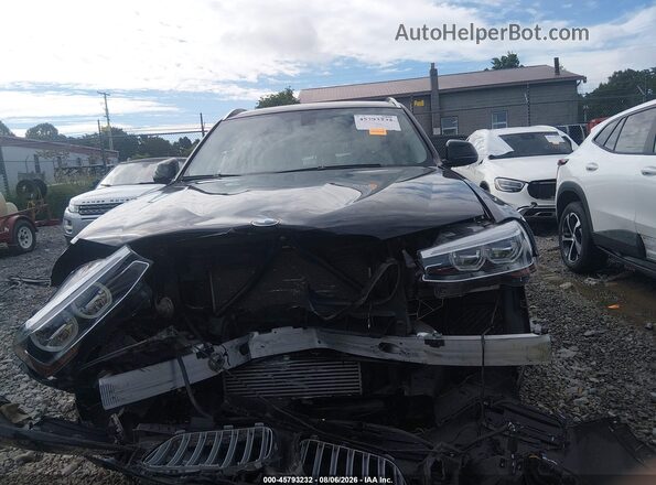 5UXWX7C36H0U43414 2017 BMW X3 Black Սարքավորումների վահանակի տեսք