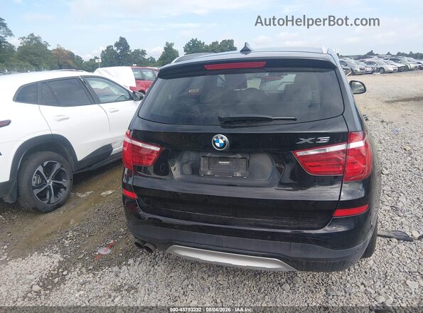 5UXWX7C36H0U43414 2017 BMW X3 Black 