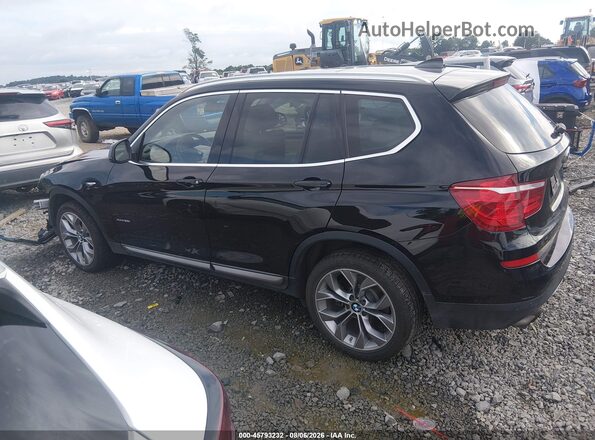 5UXWX7C36H0U43414 2017 BMW X3 Black Սալոնի 360 աստիճան տեսք