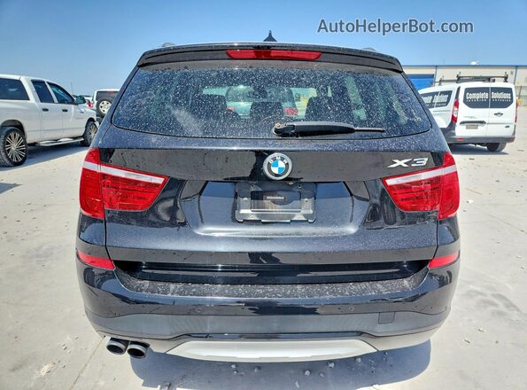 5UXWX7C52H0U39863 2017 BMW X3 Black Widok z tyłu