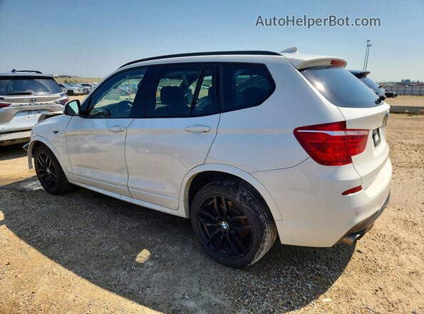 5UXWX7C54G0K37072 2016 BMW X3 White Trasero izquierdo