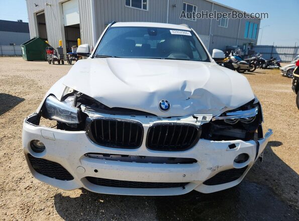 5UXWX7C54G0K37072 2016 BMW X3 White Vista frontal