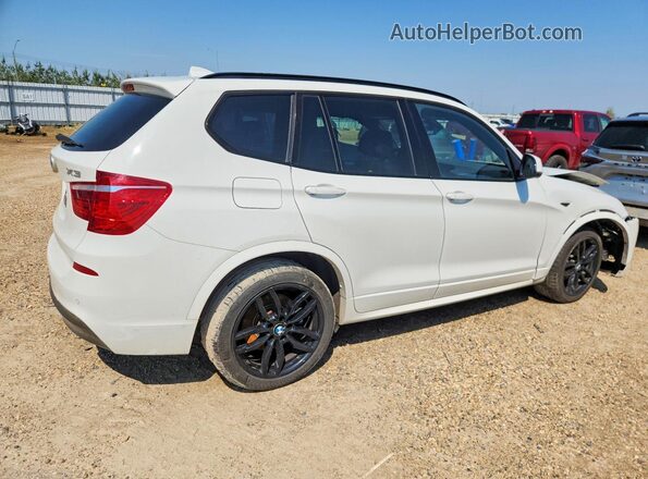 5UXWX7C54G0K37072 2016 BMW X3 White Trasero derecho