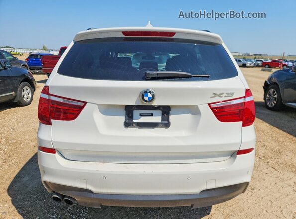 5UXWX7C54G0K37072 2016 BMW X3 White Vista trasera