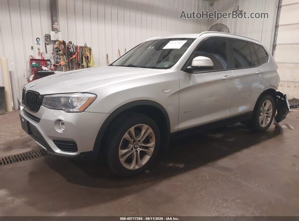 5UXWX7C54G0S15265 2016 BMW X3 Gray წინა მარცხენა ხედი სამი მეოთხედიდან