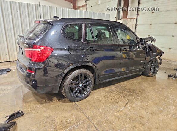 5UXWX7C55G0R16929 2016 BMW X3 Black Trasero derecho