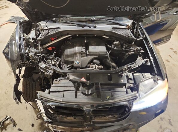 5UXWX7C55G0R16929 2016 BMW X3 Black Vista del compartimento del motor