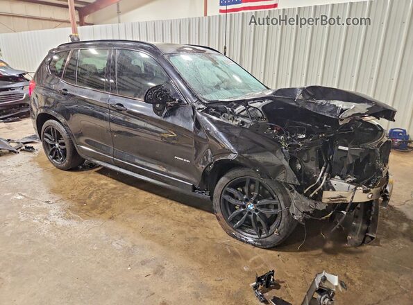 5UXWX7C55G0R16929 2016 BMW X3 Black Delantero derecho