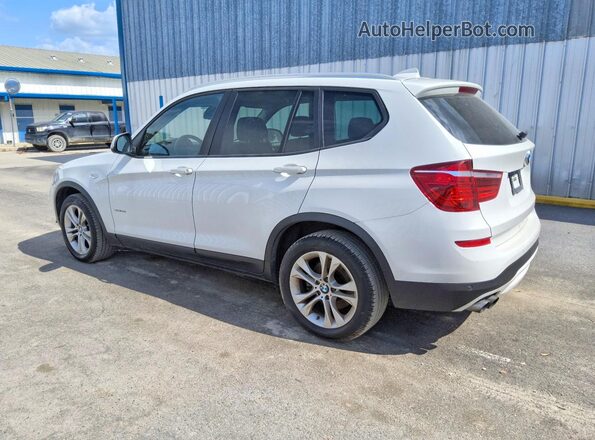 5UXWX7C55H0U39890 2017 BMW X3 White Հետևի ձախ