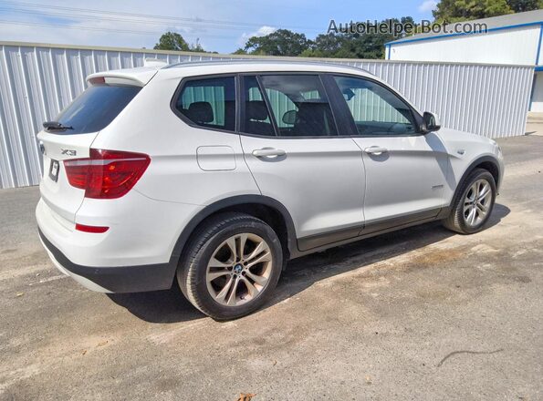 5UXWX7C55H0U39890 2017 BMW X3 White Հետևի աջ