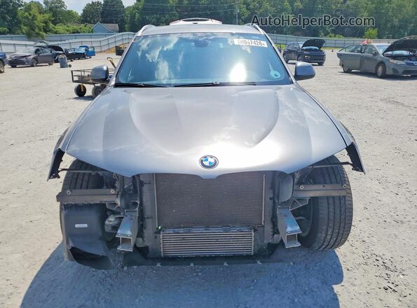 5UXWX7C58H0S18431 2017 BMW X3 Gray Դիմացի տեսք